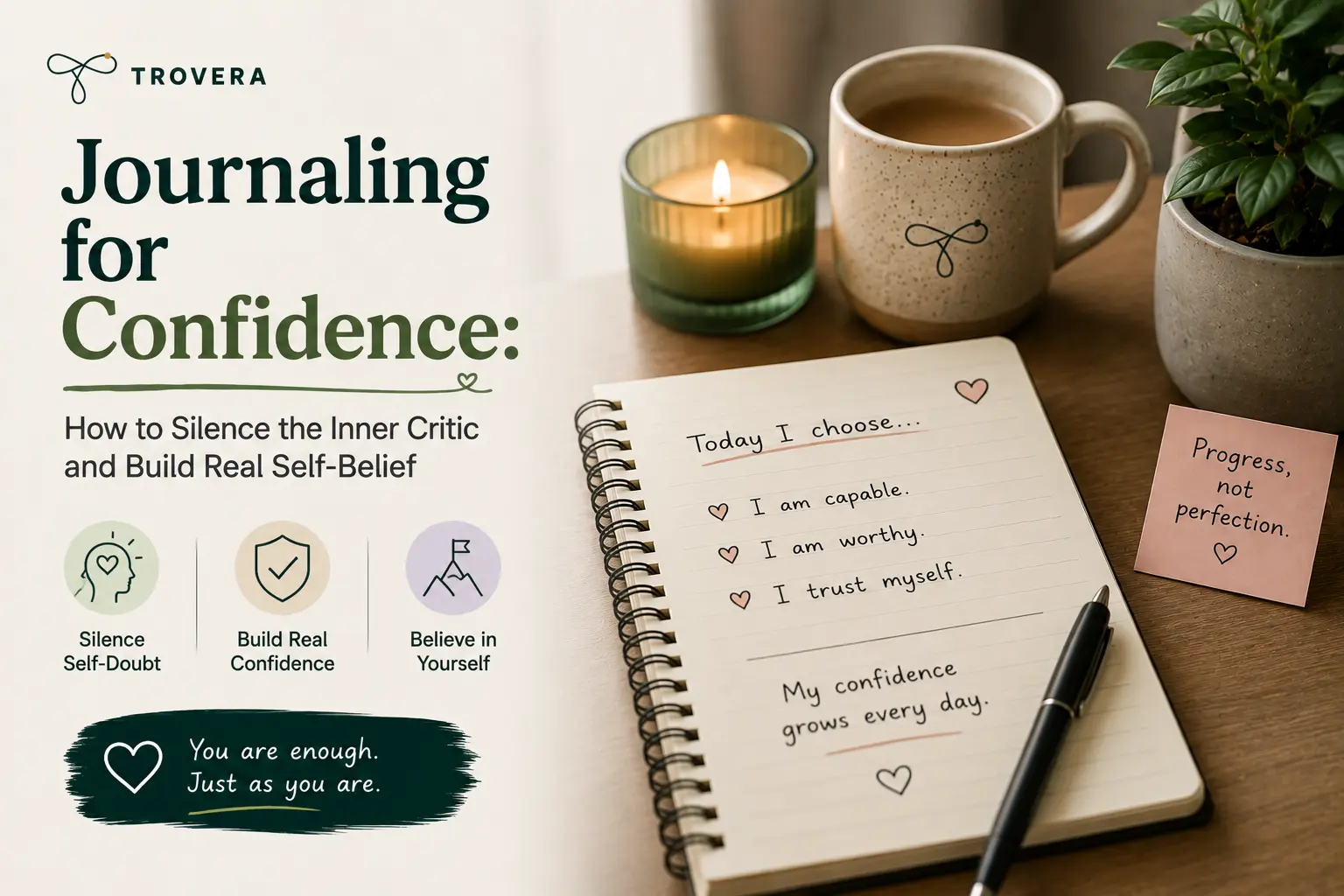 Journaling for Confidence: How to Silence the Inner Critic and Build Real Self-Belief in 2026 — Trovera voice journaling