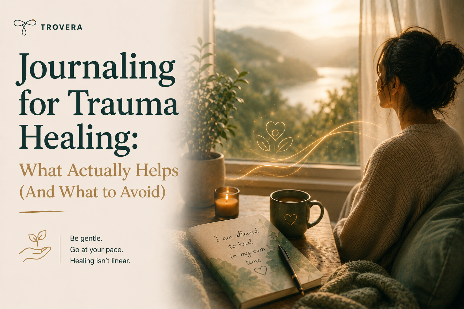 Journaling for Trauma Healing: What Actually Helps (And What to Avoid) — Trovera voice journaling
