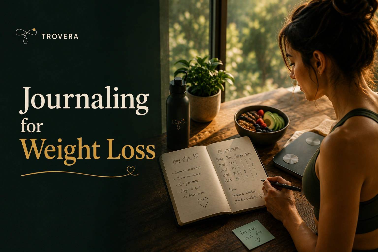 Journaling for Weight Loss: How Writing and Reflection Actually Change Your Eating Habits in 2026 — Trovera voice journaling