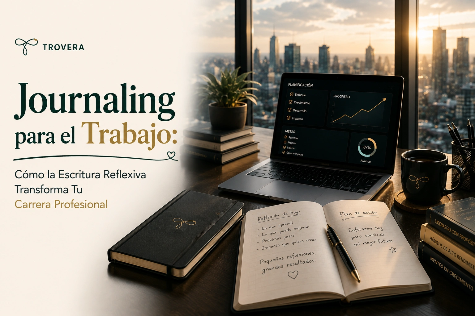 Journaling para el Trabajo: Cómo la Escritura Reflexiva Transforma Tu Carrera Profesional (2026) — Trovera voice journaling