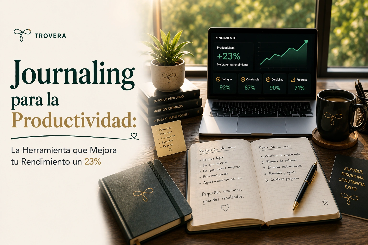 Journaling para la Productividad: La Herramienta que Mejora tu Rendimiento un 23% (Según Harvard) — Trovera voice journaling