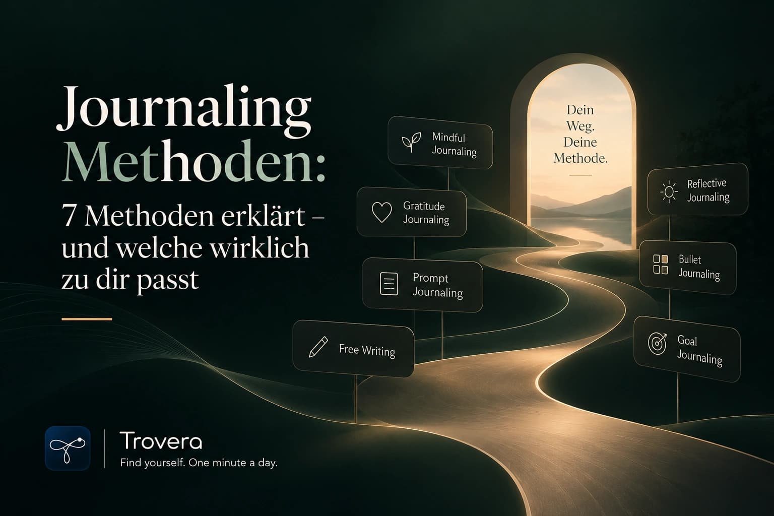 Journaling Methoden 2026: 7 Methoden erklärt – und welche wirklich zu dir passt — Trovera voice journaling