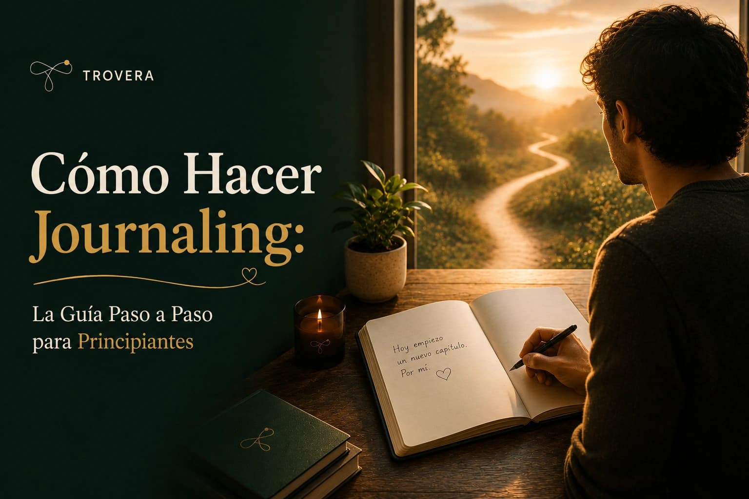 Cómo Hacer Journaling: La Guía Paso a Paso para Principiantes (2026) — Trovera voice journaling