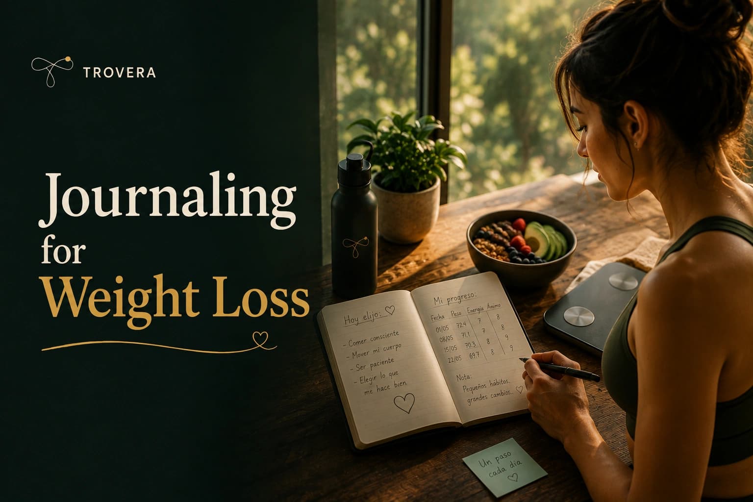 Journaling for Weight Loss: How Writing and Reflection Actually Change Your Eating Habits in 2026 — Trovera voice journaling