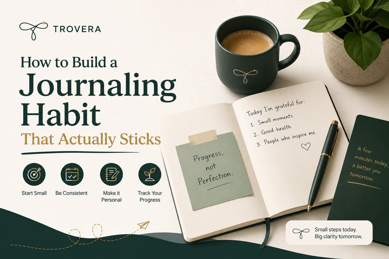 How to Build a Journaling Habit That Actually Sticks — Trovera voice journaling