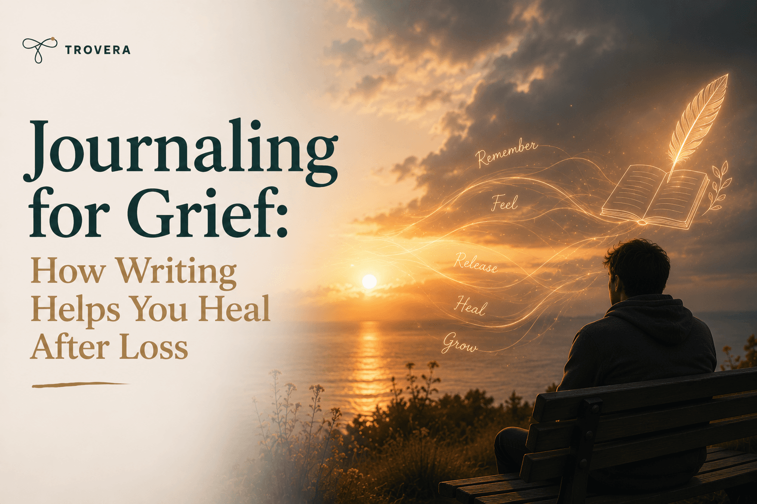 Journaling for Grief: How Writing Helps You Heal After Loss — Trovera voice journaling